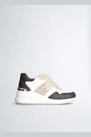 Liu Jo Liu Jo Monogram Sneakers With Wedge