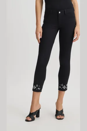 Liu Jo Liu Jo Skinny Trousers With Rhinestones