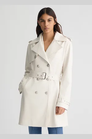 Liu Jo Liu Jo Coated Fabric Trench Coat