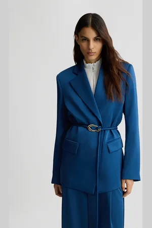 Liu Jo Liu Jo Blue Blazer With Belt