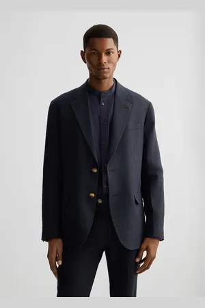 Liu Jo Liu Jo 100% Linen Blue Blazer