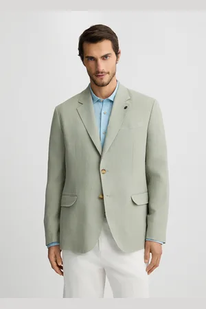 Liu Jo Liu Jo 100% Linen Green Blazer