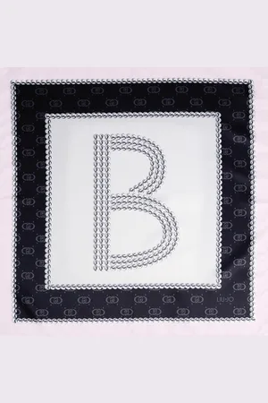 Liu Jo Liu Jo Black Letter B Foulard