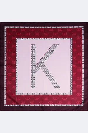 Liu Jo Liu Jo Red Letter K Foulard
