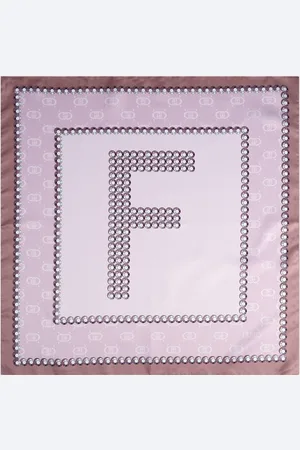 Liu Jo Liu Jo Beige Letter F Foulard