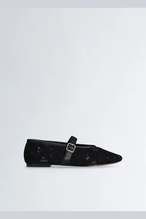 Liu Jo Liu Jo Macramé Lace Ballet Flats