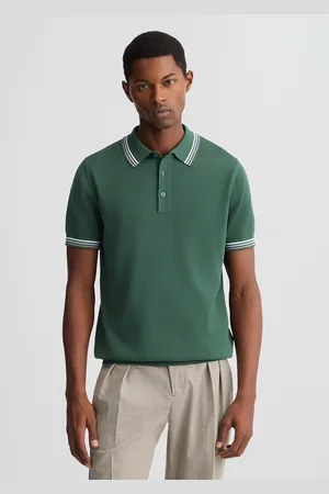 Liu Jo Liu Jo Green Knit Polo Shirt