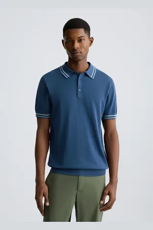 Liu Jo Liu Jo Blue Knit Polo Shirt