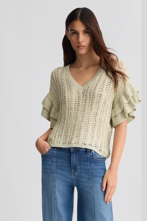 Liu Jo Liu Jo Light Gold Knit Top