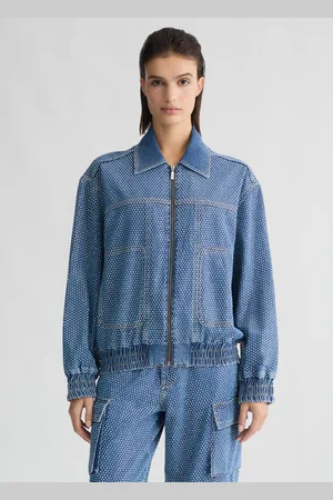 Liu Jo Liu Jo Denim Jacket With Rhinestones