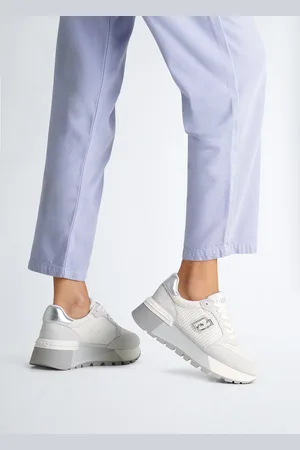 Liu Jo Liu Jo Suede And Mesh Platform Sneakers