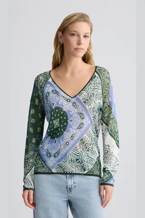 Liu Jo Liu Jo Bandanna-print Jumper
