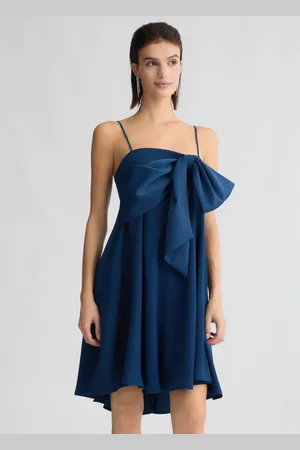 Liu Jo Liu Jo Blue Dress With Bow