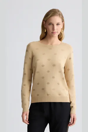 Liu Jo Liu Jo Top With Logo And Gemstones