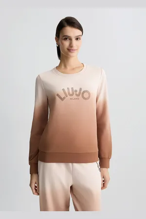 Liu Jo Liu Jo Sweatshirt With Rhinestones