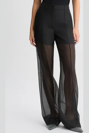 Liu Jo Liu Jo Organza Straight-leg Trousers