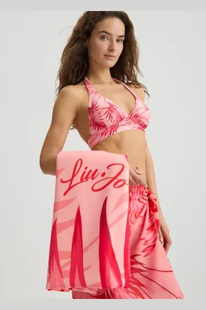 Liu Jo Liu Jo Beach Towel With Palm Print