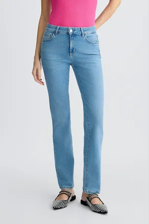 Liu Jo Liu Jo Light Slim-fit Jeans With Rhinestones
