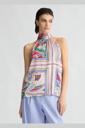 Liu Jo Liu Jo Printed Satin Top