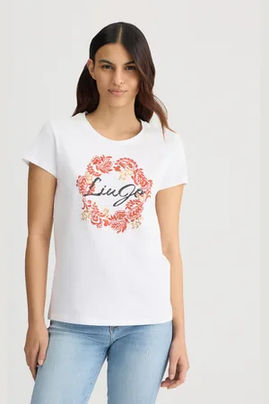 Liu Jo Liu Jo T-shirt With Floral Print