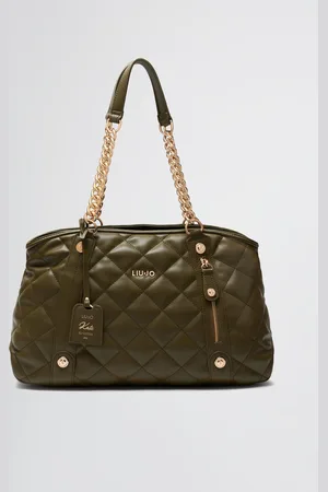 Liu Jo Liu Jo Quilted Khaki Green Handbag