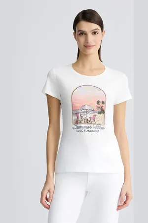 Liu Jo Liu Jo Cotton T-shirt With Print