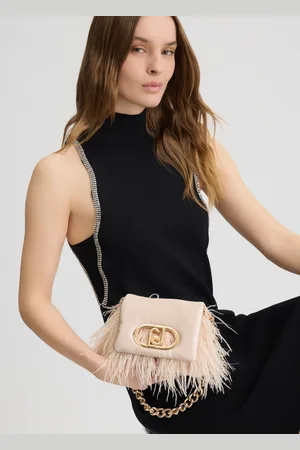 Liu Jo Liu Jo Small Lapuffy Bag With Feathered Detailing