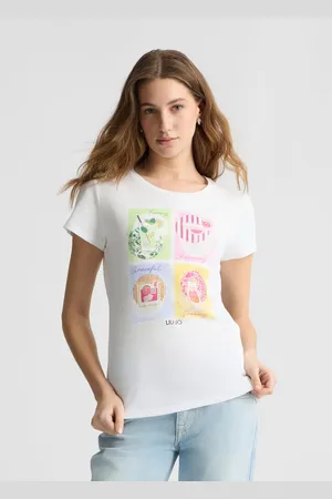 Liu Jo Liu Jo Cotton T-shirt With Print