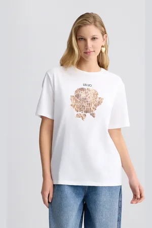 Liu Jo Liu Jo T-shirt With Animal-print Flower