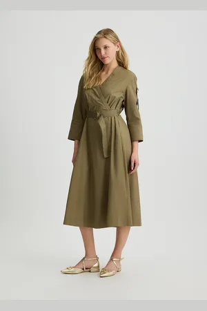 Liu Jo Liu Jo Poplin Midi Dress