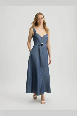 Liu Jo Liu Jo Linen Dress With Belt