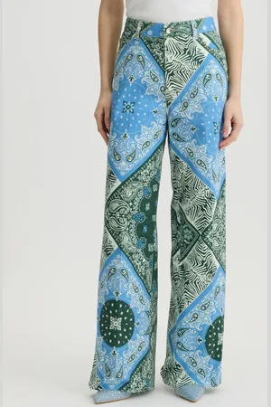 Liu Jo Liu Jo Printed Cotton Trousers