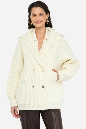 Liu Jo Liu Jo Wool Knit Coat