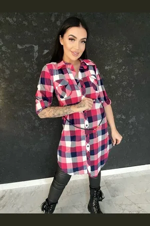 Madeline Fashion Koszula w Krate Class Amarant