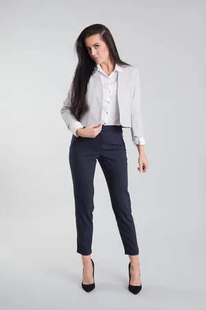 Madeline Fashion Bolerko Szare Dzianinowe