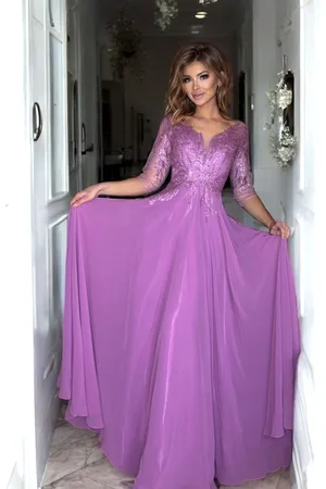 Madeline Fashion Sukienka Melania Wrzosowa