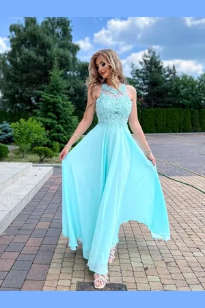 Madeline Fashion Sukienka Bugatti Długa Miętowa