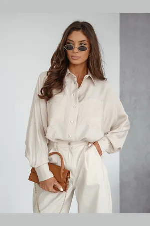 Magmac Elegancka koszula oversize z wiskozą ENNY