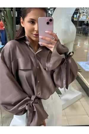 Magmac Koszula oversize z tencelu VIANISSE
