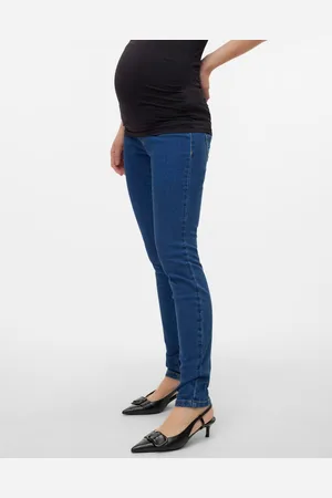 Mama;licious Krój Skinny Bardzo Wysoka Talia Jegginsy