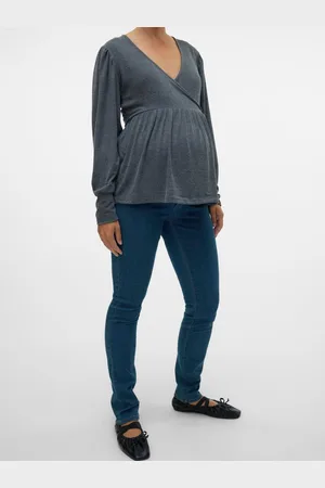 Mama;licious Krój Slim Jeans