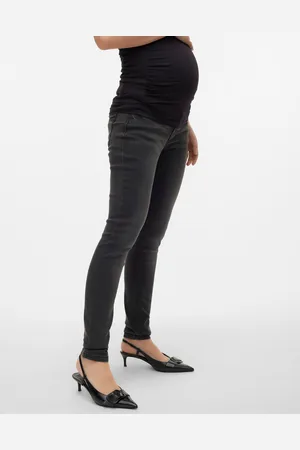Mama;licious Krój Slim Niska Talia Jeans
