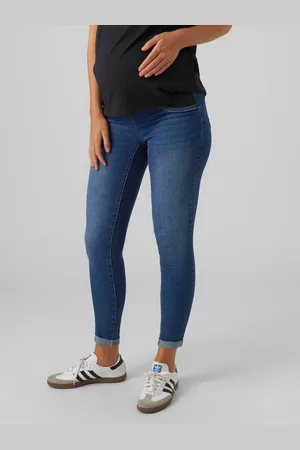 Mama;licious Krój Skinny Niska Talia Jeans