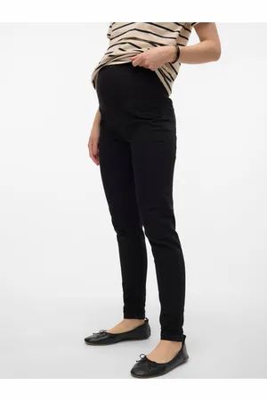 Mama;licious Krój Skinny Bardzo Wysoka Talia Jegginsy