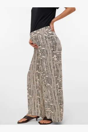 Mama;licious Krój Wide Leg Spodnie