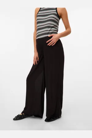 Mama;licious Krój Wide Leg Spodnie