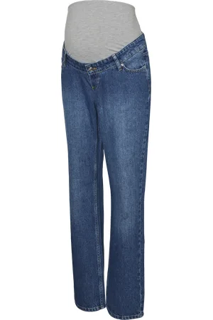 Mama;licious Krój Prosty Jeans