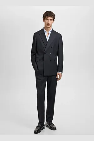 MANGO Spodnie garniturowe Mónaco slim fit