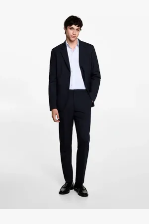 MANGO Spodnie garniturowe slim fit