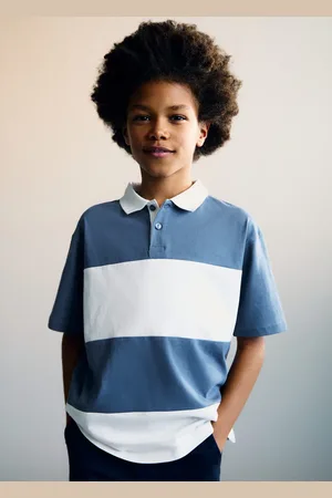 MANGO Bawełniane polo w paski